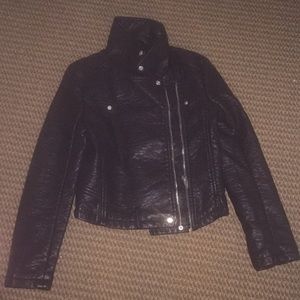 Leather jacket